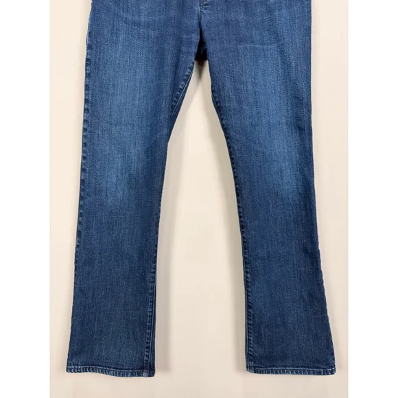 Men's Armani Jeans Blue J21 Regular Fit Straight Jeans Waist 34x32 Button Fly